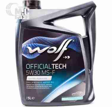 Масла Моторное масло WOLF Officialtech 5W-30 MS-F 5L